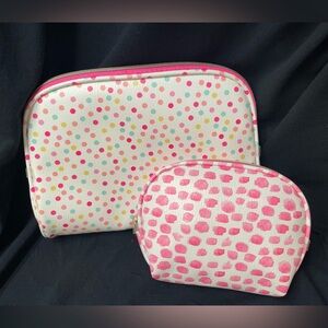 🩷Set of 2 Bags 🩷 NEW 👛 Cosmetics 👛 Clutch 👛 Handbag 👛